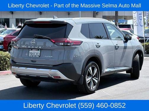 Boulder Gray 2022 Nissan Rogue Platinum