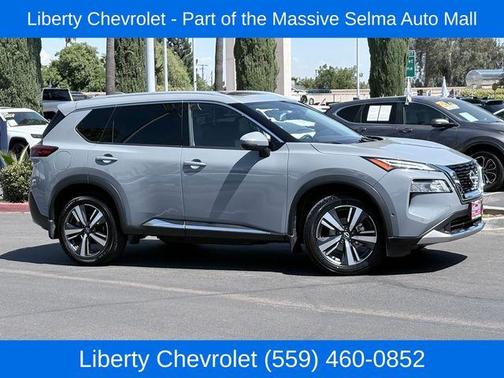 Boulder Gray 2022 Nissan Rogue Platinum