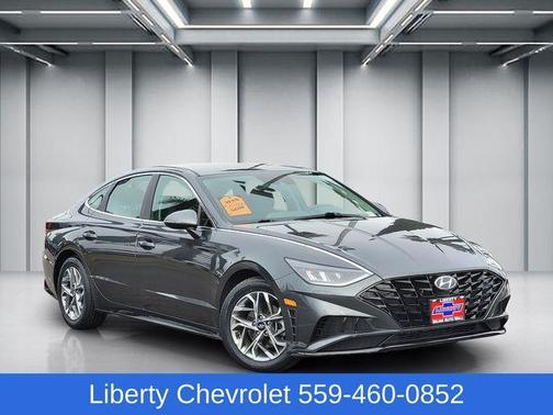 Gray 2022 Hyundai SONATA SEL