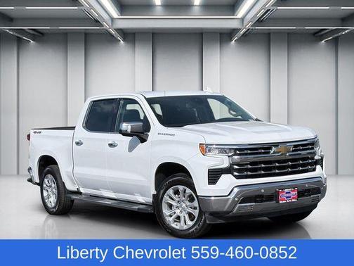 Summit White 2023 Chevrolet Silverado 1500 LTZ