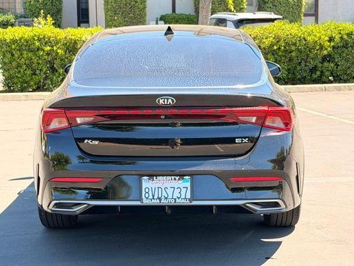 Ebony Black 2021 Kia K5 EX