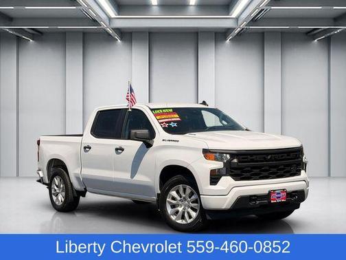 Summit White 2024 Chevrolet Silverado 1500 Custom