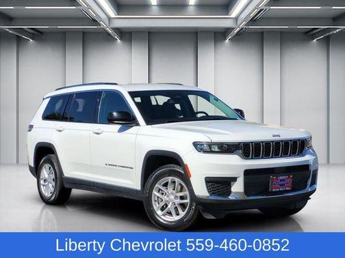 Bright White Clearcoat 2023 Jeep Grand Cherokee L Laredo