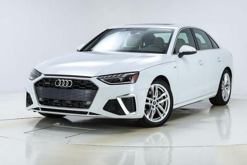 Glacier White Metallic 2023 Audi A4 45 S line Premium Plus