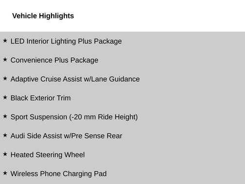 2025 Audi A6 45 Premium