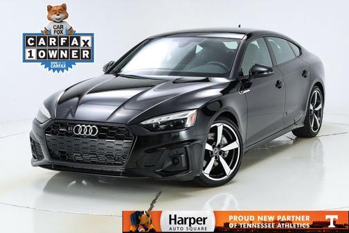 Mythos Black Metallic 2025 Audi A5 Sportback 45 S line quattro Premium