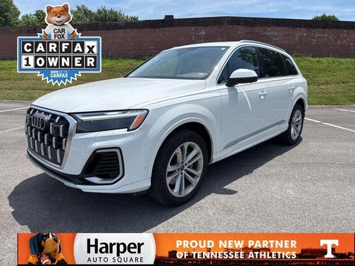 Carrara White 2025 Audi Q7 55 Premium Plus