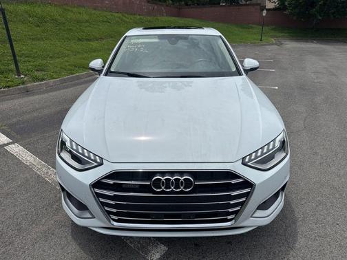 Glacier White Metallic 2023 Audi A4 40 Premium Plus