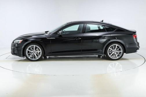 Mythos Black Metallic 2025 Audi A5 Sportback 45 S line quattro Premium