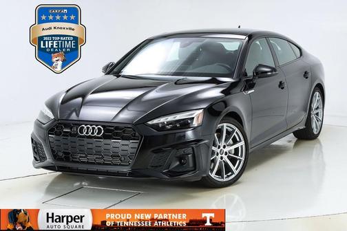 Mythos Black Metallic 2025 Audi A5 Sportback 45 S line quattro Premium