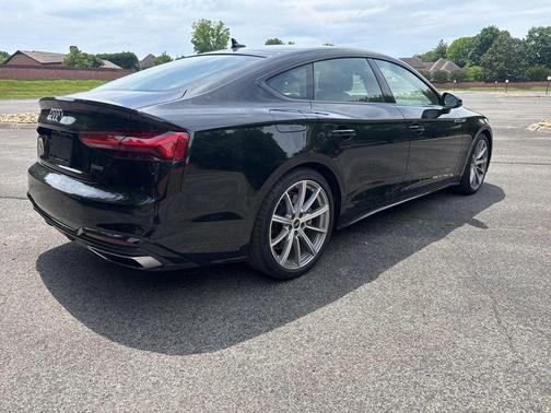 Mythos Black Metallic 2025 Audi A5 Sportback 45 S line quattro Premium
