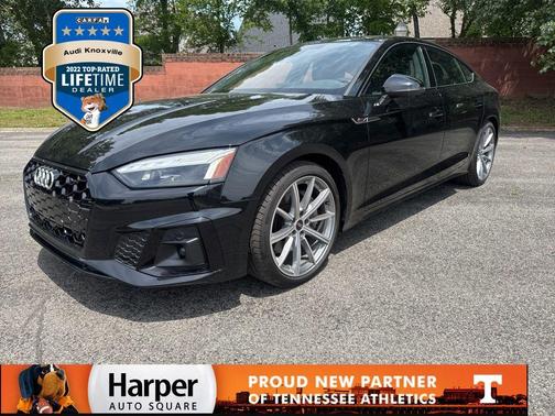 Mythos Black Metallic 2025 Audi A5 Sportback 45 S line quattro Premium