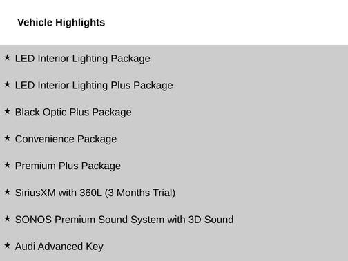 2025 Audi Q3 45 S line Premium