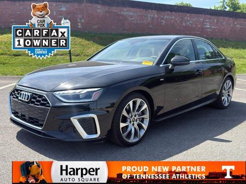 Mythos Black Metallic 2023 Audi A4 45 S line Premium Plus