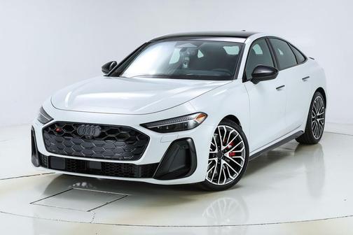 Glacier White Metallic 2026 Audi S5 PLUS