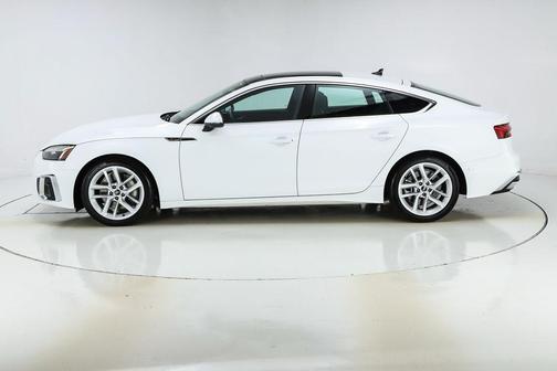 Arkona White 2024 Audi A5 Sportback 45 S line quattro Premium