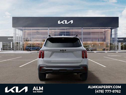 Wolf Gray 2026 Kia Sorento SX