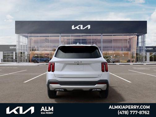 Snow White Pearl 2026 Kia Sorento Hybrid EX