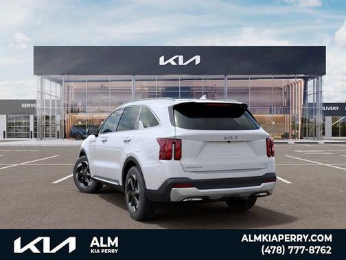 Snow White Pearl 2026 Kia Sorento Hybrid EX