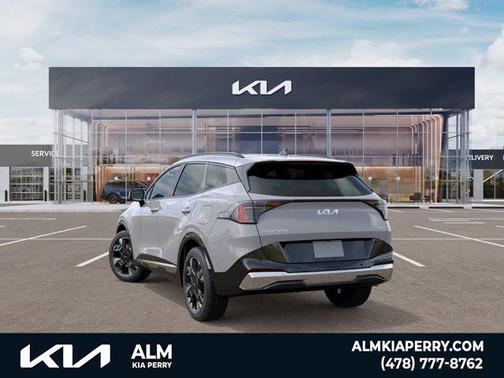 Wolf Gray 2026 Kia Sportage Hybrid SX-Prestige
