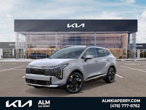 Wolf Gray 2026 Kia Sportage Hybrid SX-Prestige