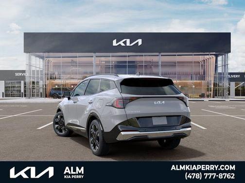 Wolf Gray 2026 Kia Sportage Hybrid SX-Prestige