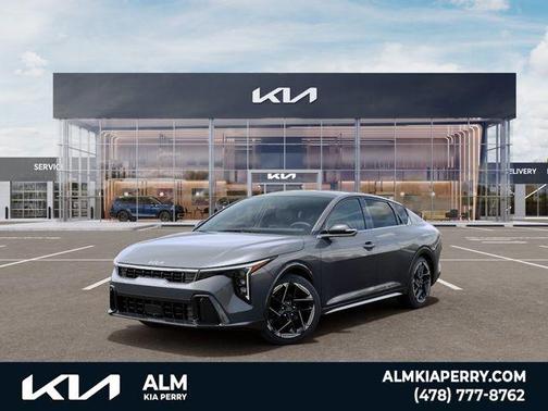Steel Gray 2026 Kia K4 GT-Line
