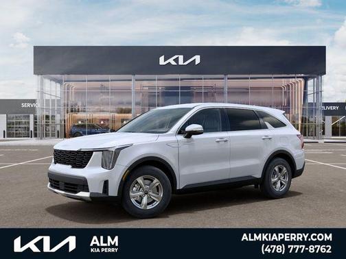 Glacial White Pearl 2026 Kia Sorento LX