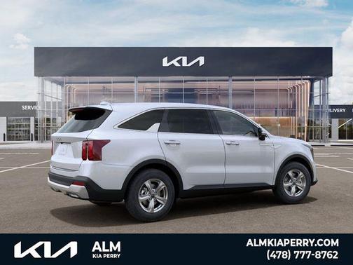 Glacial White Pearl 2026 Kia Sorento LX
