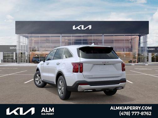 Glacial White Pearl 2026 Kia Sorento LX