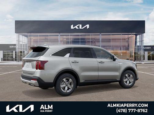 Ivory Silver 2026 Kia Sorento LX