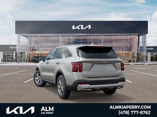 Ivory Silver 2026 Kia Sorento LX