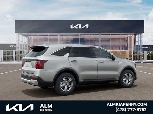 Ivory Silver 2026 Kia Sorento LX