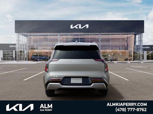 Ivory Silver 2026 Kia EV9 Land