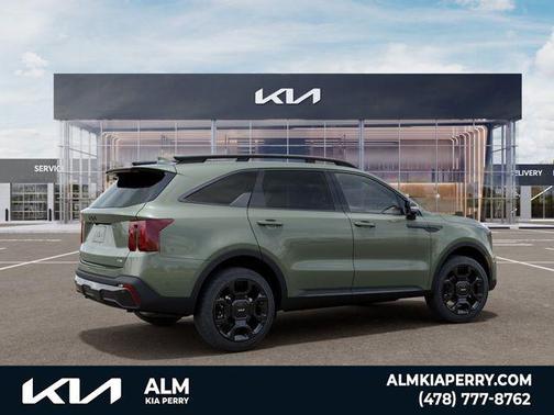 Jungle Green 2026 Kia Sorento SX