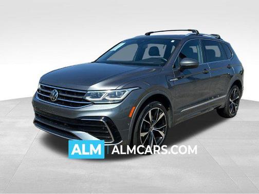 Platinum Gray Metallic 2022 Volkswagen Tiguan 2.0T SEL R-Line 4MOTION
