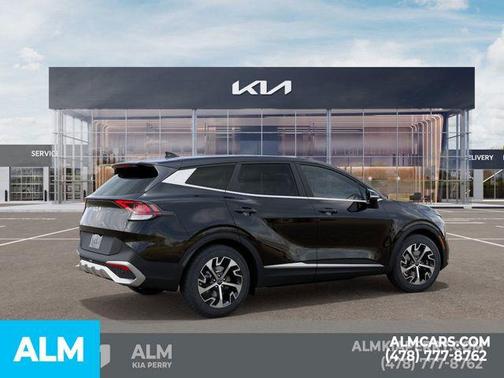 Ebony Black 2025 Kia Sportage EX