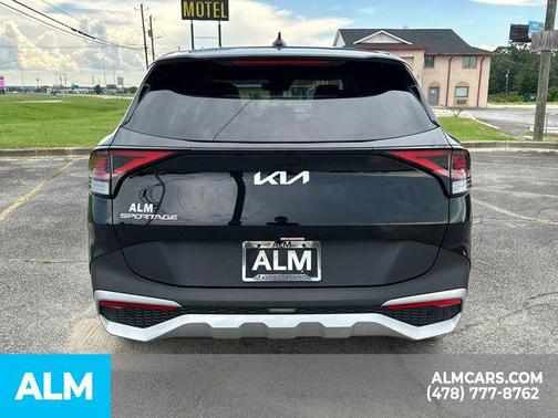 Ebony Black 2025 Kia Sportage EX