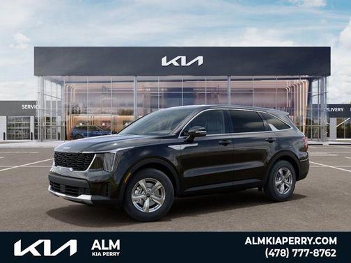 Ebony Black 2026 Kia Sorento LX