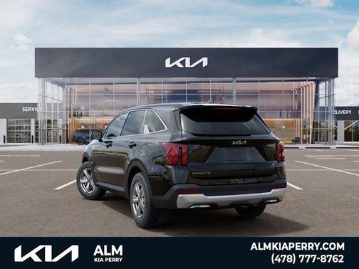 Ebony Black 2026 Kia Sorento LX