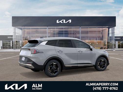 Wolf Gray 2026 Kia Sportage Hybrid EX