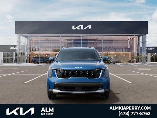 Mineral Blue 2026 Kia Sorento Hybrid EX