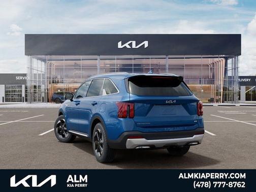 Mineral Blue 2026 Kia Sorento Hybrid EX