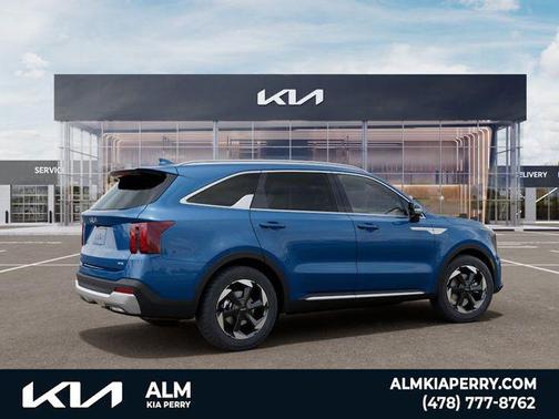 Mineral Blue 2026 Kia Sorento Hybrid EX