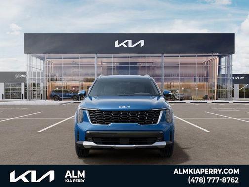 Mineral Blue 2026 Kia Sorento Hybrid EX