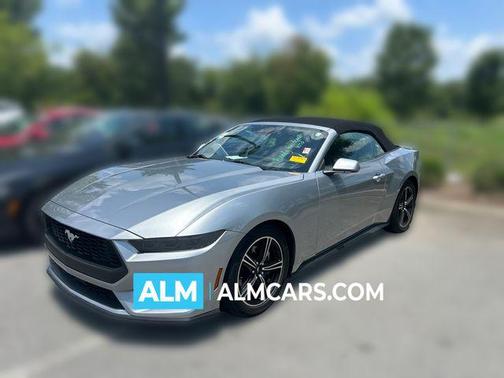 Iconic Silver Metallic 2025 Ford Mustang EcoBoost Premium