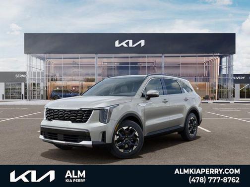 Ivory Silver 2026 Kia Sorento S