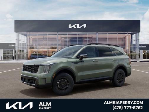 Jungle Green 2026 Kia Sorento SX