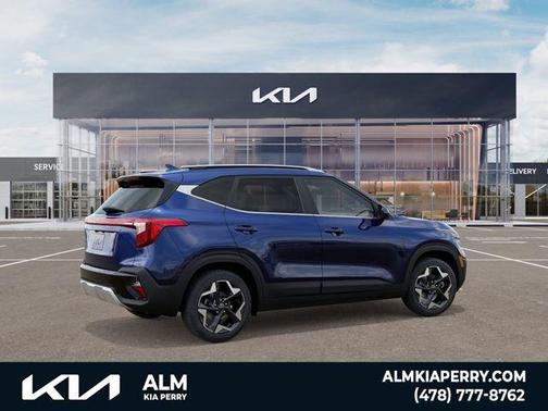 Dark Ocean Blue 2026 Kia Seltos EX