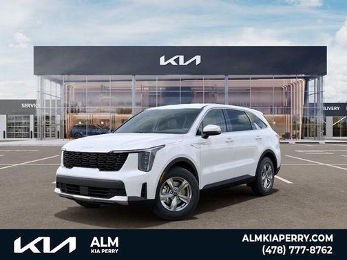 Glacial White Pearl 2026 Kia Sorento LX
